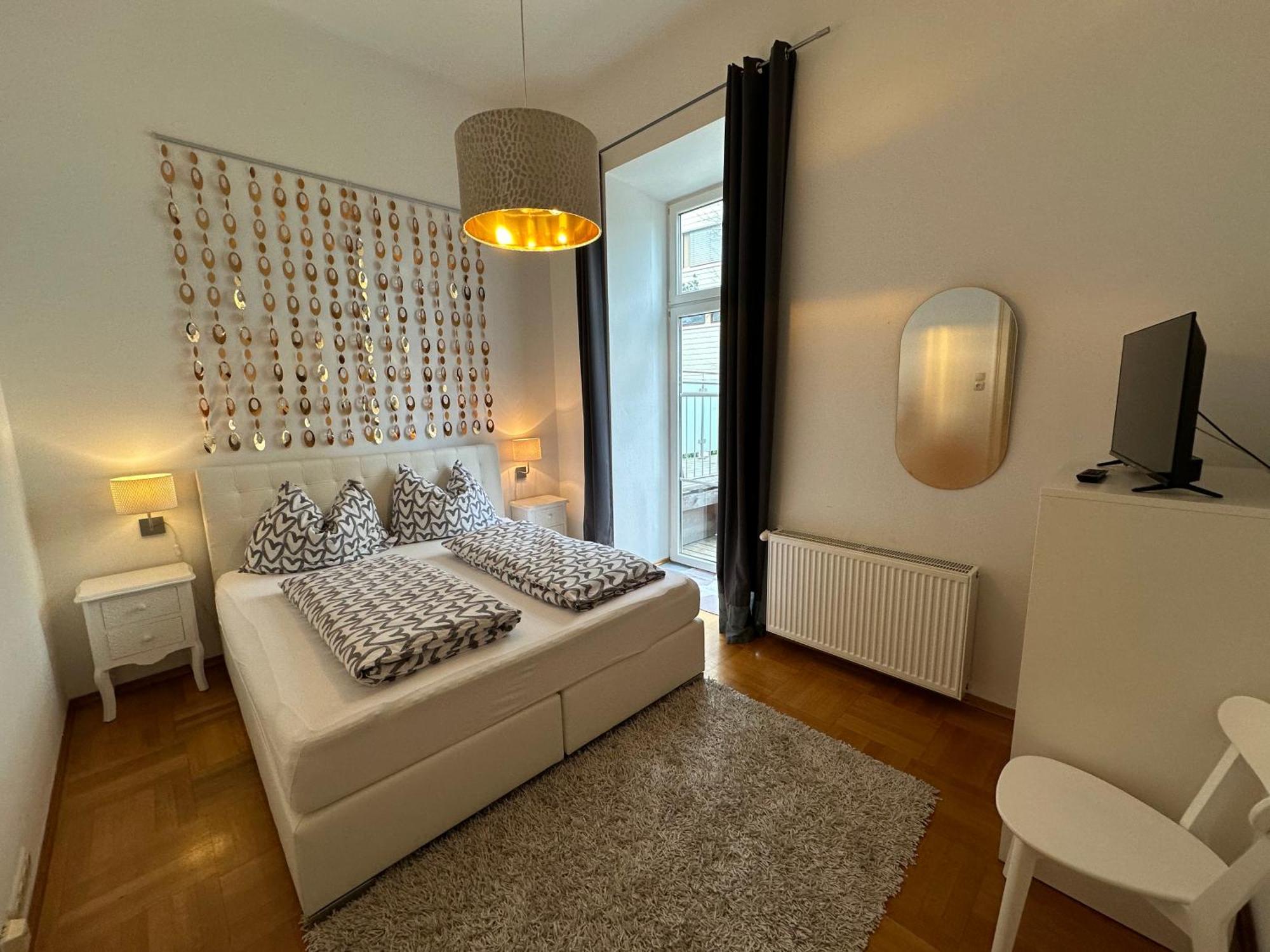באד אישל Kristall Doppelzimmer Direkt Im Zentrum, Balkon מראה חיצוני תמונה
